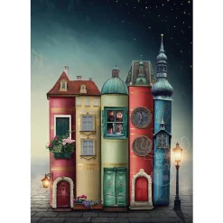 Nova Mini Puzzle - Fantasy Book City Puzzle 1500pcs
