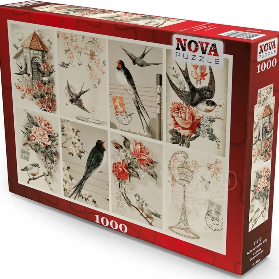 Nova Vintage Collage Puzzle 1000pcs