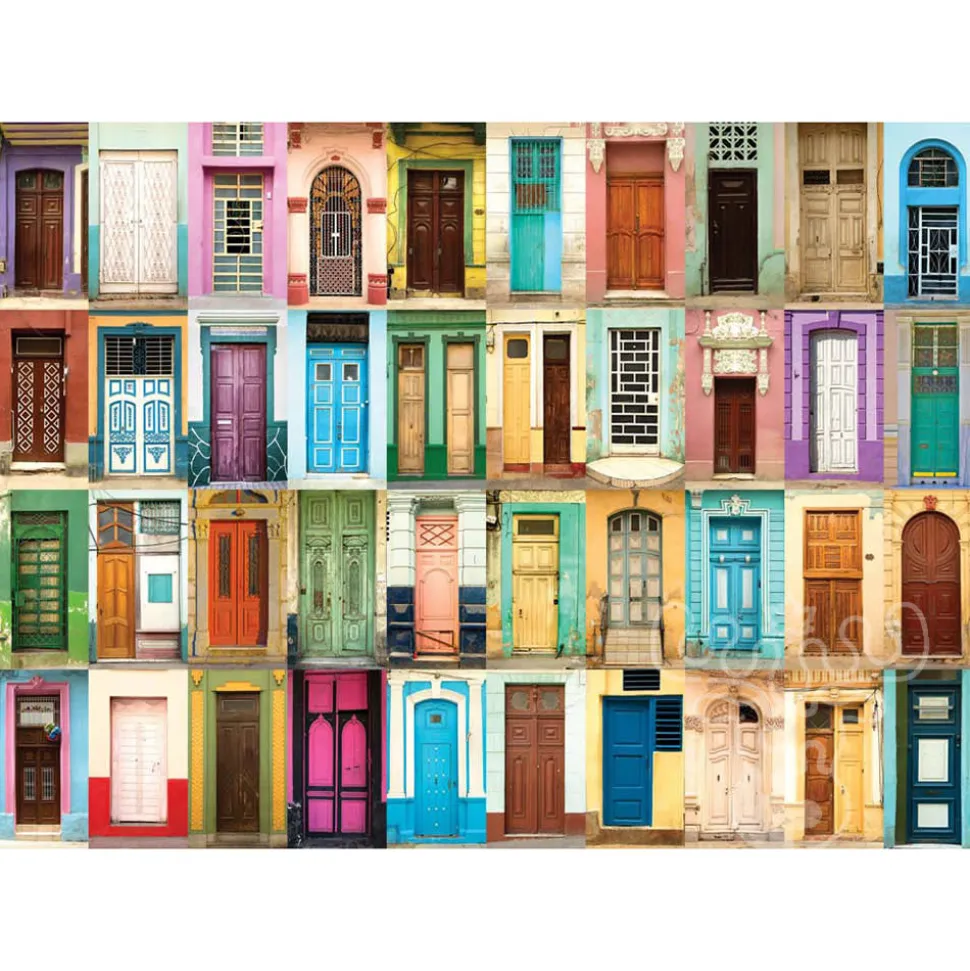 Peter Pauper Press All the Doors Puzzle 1000pcs