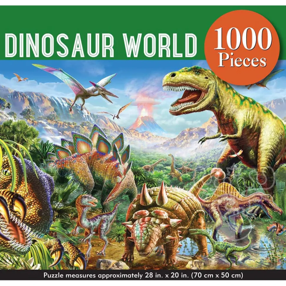 Peter Pauper Press Dinosaur World Puzzle 1000pcs