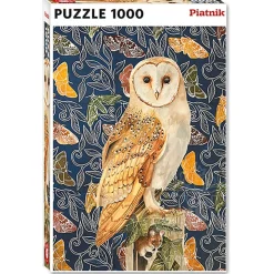 Piatnik Barn Owl with Mouse Puzzle 1000pcs