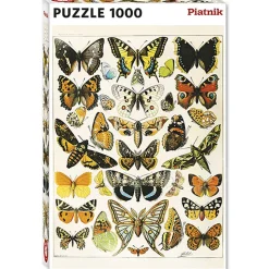 Piatnik Millot - Butterflies and Moths Puzzle 1000pcs