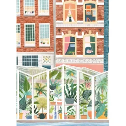 Pieces & Peace Amsterdam Flower Market Puzzle 1000pcs