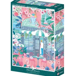 Pieces & Peace Ice Cream Shop Puzzle 1000pcs
