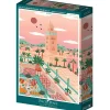Pieces & Peace Koutoubia mosque, Morocco Puzzle 1000pcs