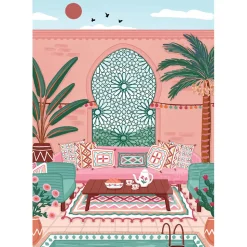 Pieces & Peace Morocco hotel Puzzle 500pcs