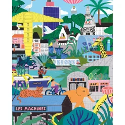 Pieces & Peace Nantes City Puzzle 2000pcs