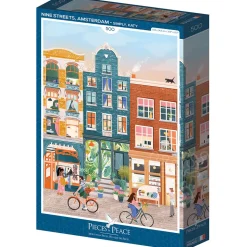 Pieces & Peace Nine Streets, Amsterdam Puzzle 500pcs
