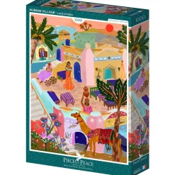 Pieces & Peace Nubian Village Puzzle 1000pcs