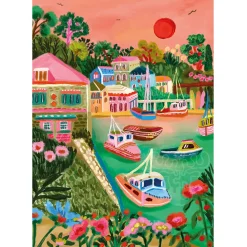 Pieces & Peace Polperro Puzzle 1000pcs