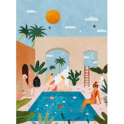 Pieces & Peace Swimming Pool Puzzle 1000pcs