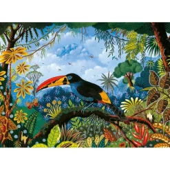 Pieces & Peace Toucan Bleu Puzzle 1000pcs