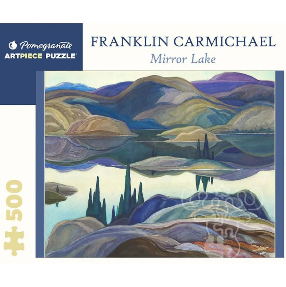 Pomegranate Carmichael, Franklin: Mirror Lake Puzzle 500pcs