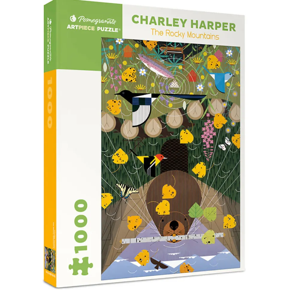 Pomegranate Harper, Charley: The Rocky Mountains Puzzle 1000pcs