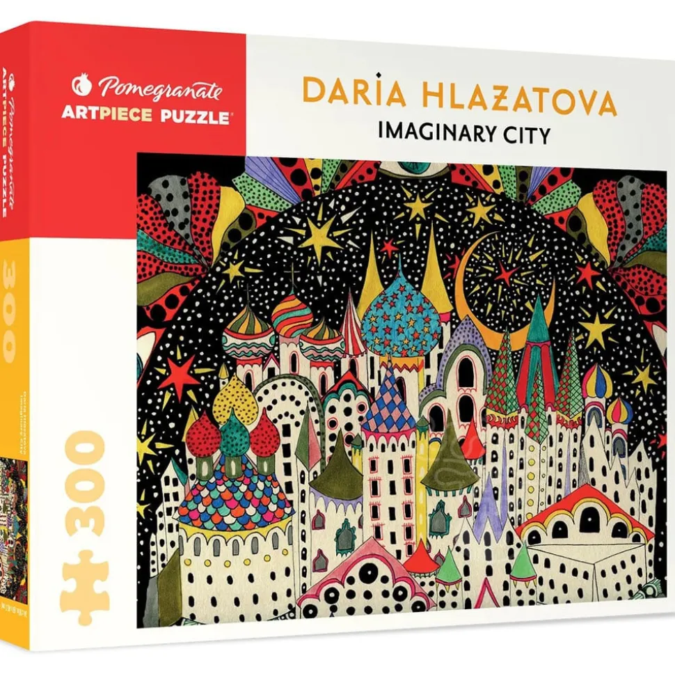 Pomegranate Hlazatova, Daria: Imaginary City Puzzle 300pcs