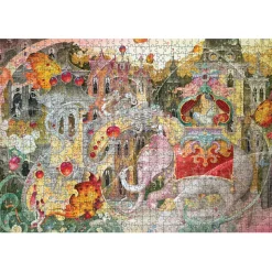 Pomegranate Merriam, Daniel: Moon Voyage Puzzle 1000pcs