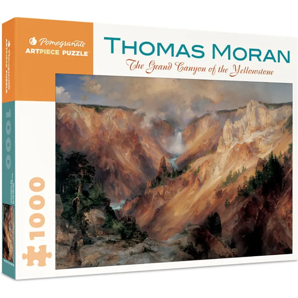 Pomegranate Moran Thomas: The Grand Canyon of the Yellowstone Puzzle 1000pcs