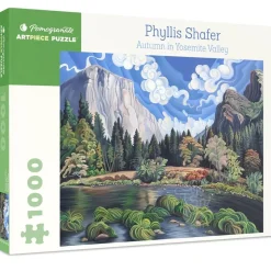 Pomegranate Shafer, Phyllis: Autumn in Yosemite Valley Puzzle 1000pcs