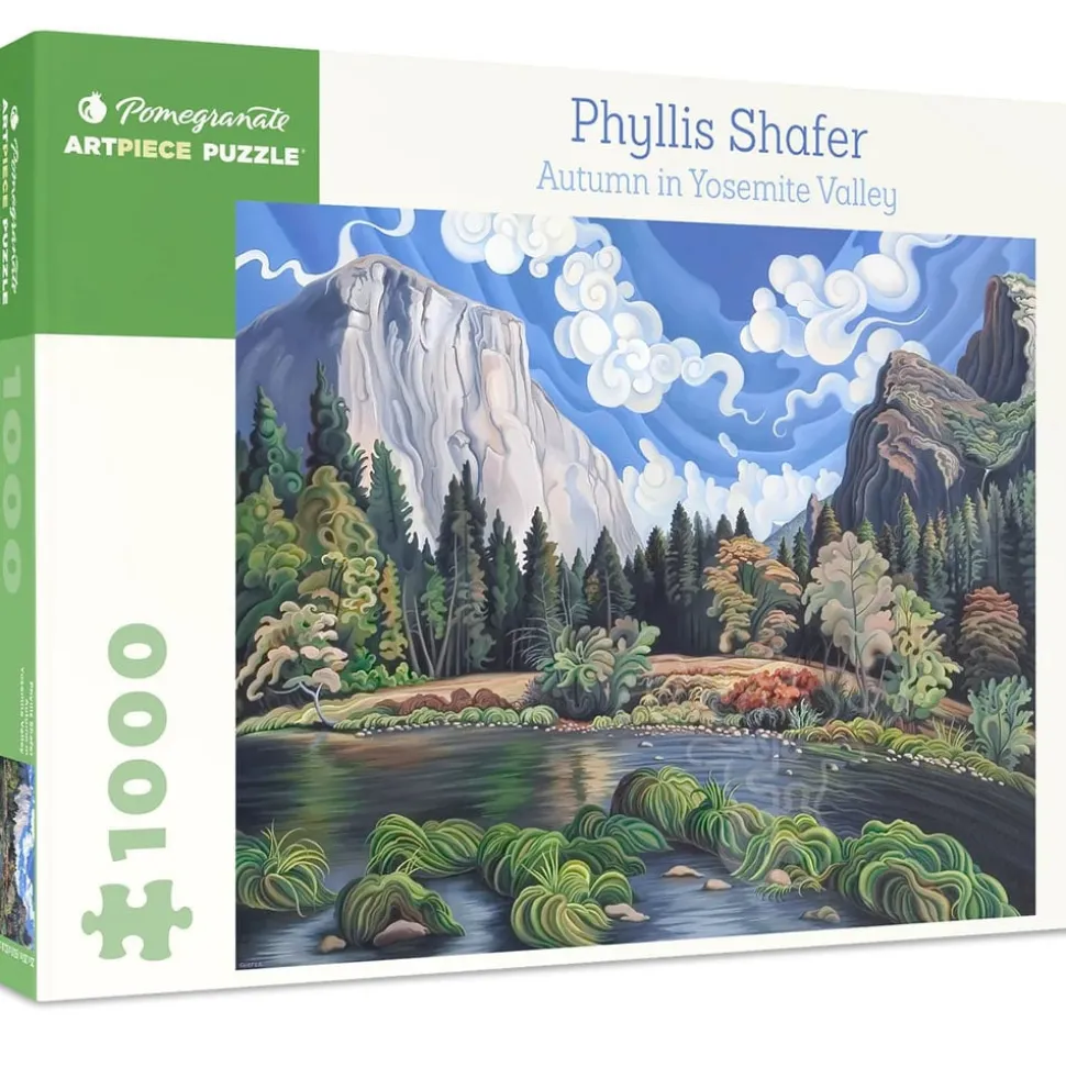 Pomegranate Shafer, Phyllis: Autumn in Yosemite Valley Puzzle 1000pcs