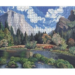 Pomegranate Shafer, Phyllis: Autumn in Yosemite Valley Puzzle 1000pcs