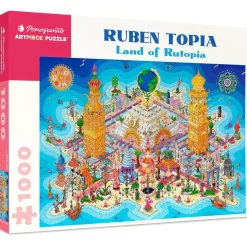Pomegranate Topia, Ruben: Land of Rutopia Puzzle 1000pcs