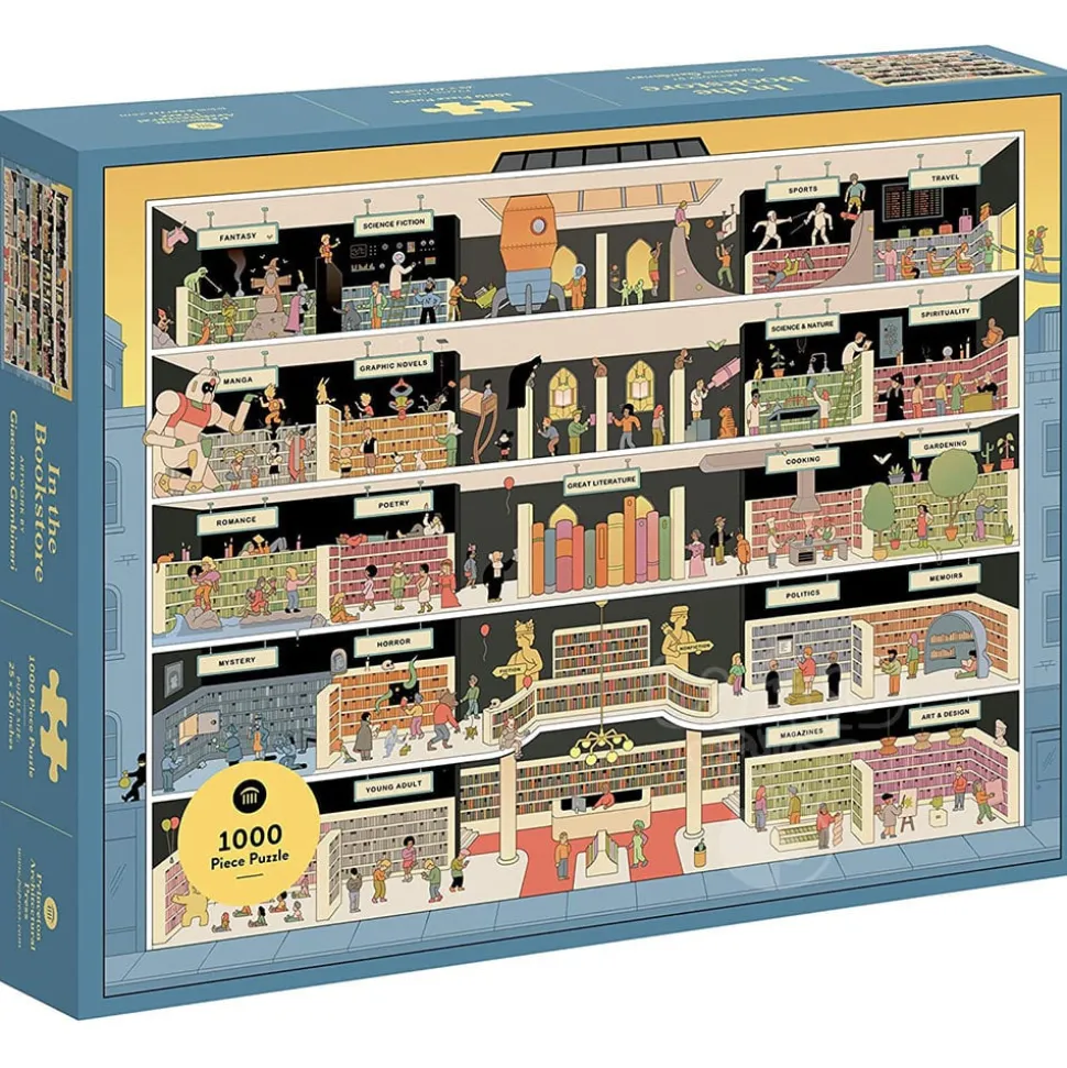 Princeton In the Bookstore Puzzle 1000pcs