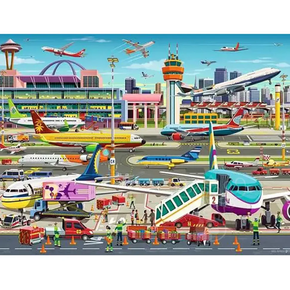 Ravensburger Airport Central Puzzle 150pcs XXL
