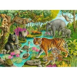 Ravensburger Animals of India Puzzle 60pcs