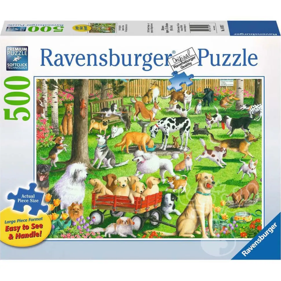 Ravensburger At the Dog Park Large Format Puzzle 500pcs