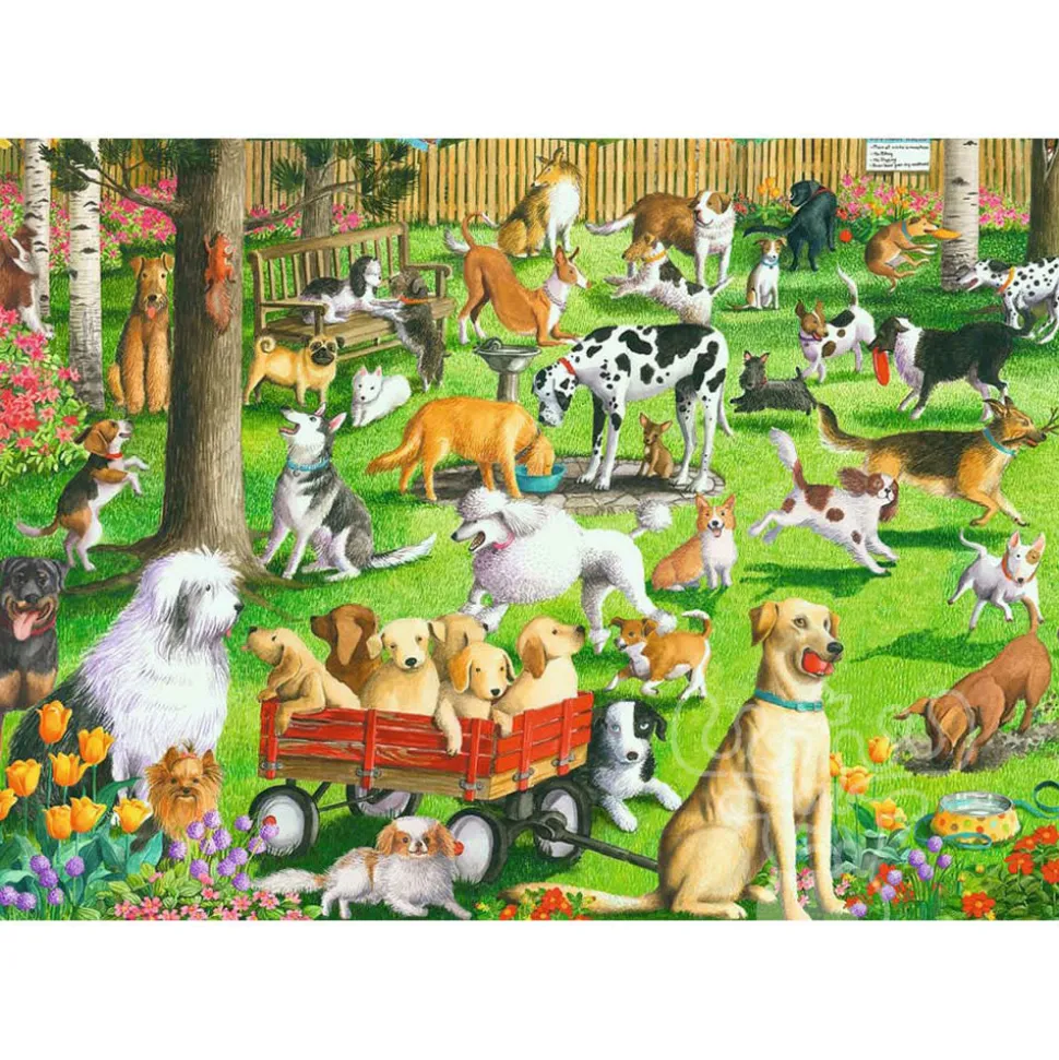 Ravensburger At the Dog Park Large Format Puzzle 500pcs