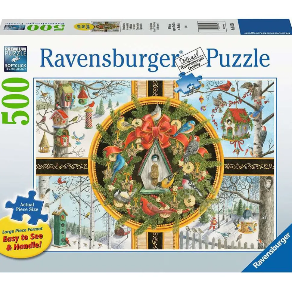 Ravensburger Christmas Songbirds Large Format Puzzle 500pcs