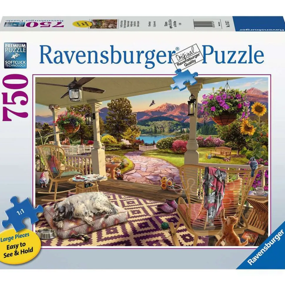 Ravensburger Cozy Front Porch Large Format Puzzle 750pcs