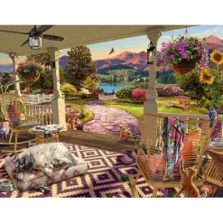 Ravensburger Cozy Front Porch Large Format Puzzle 750pcs