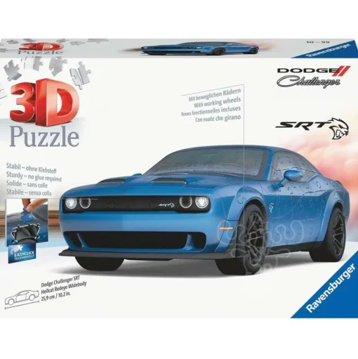Ravensburger 3D Dodge Challenger SRT® Hellcat Redeye Widebody Puzzle 108pcs