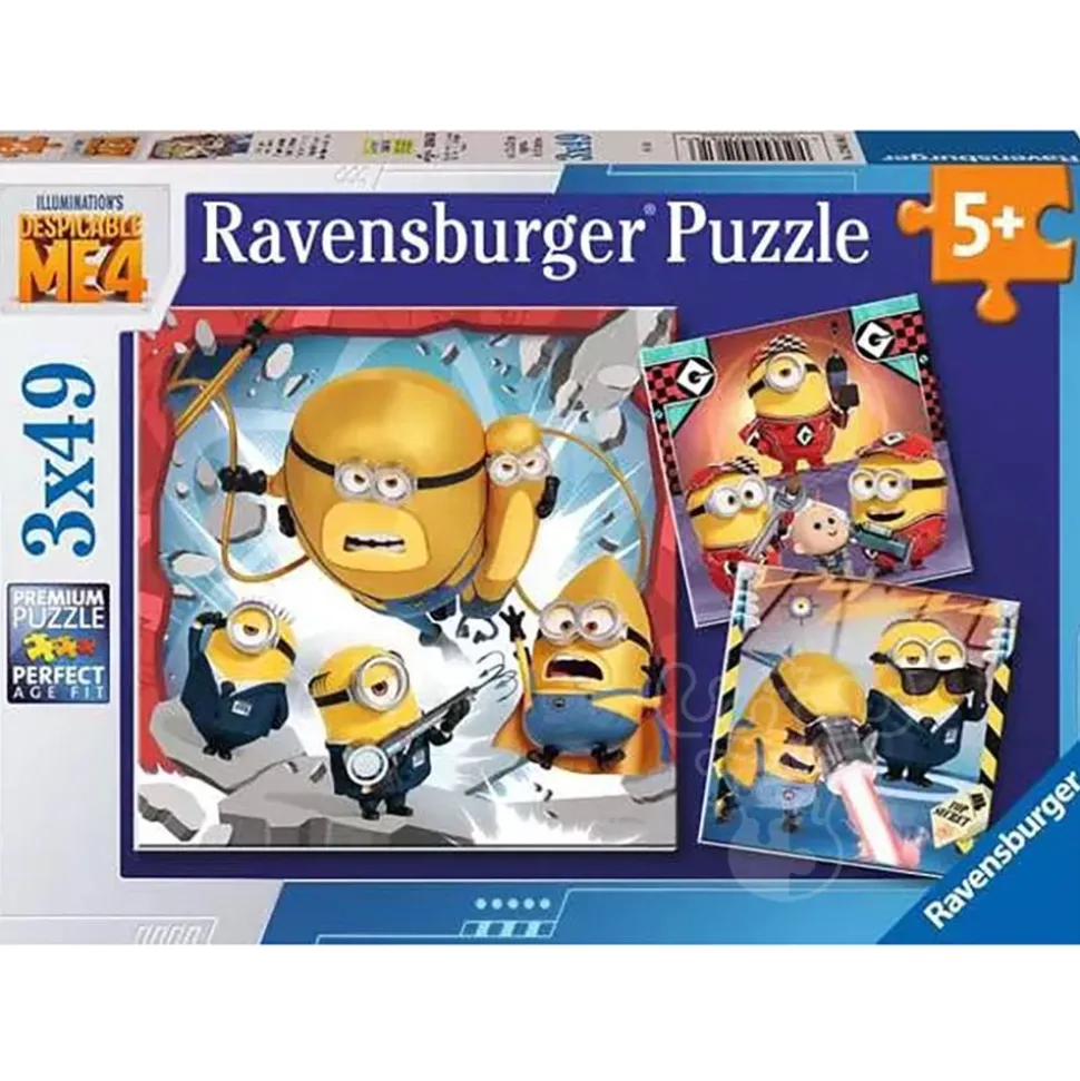 Ravensburger Despicable Me 4: Always mean Puzzle 3 x 49pcs