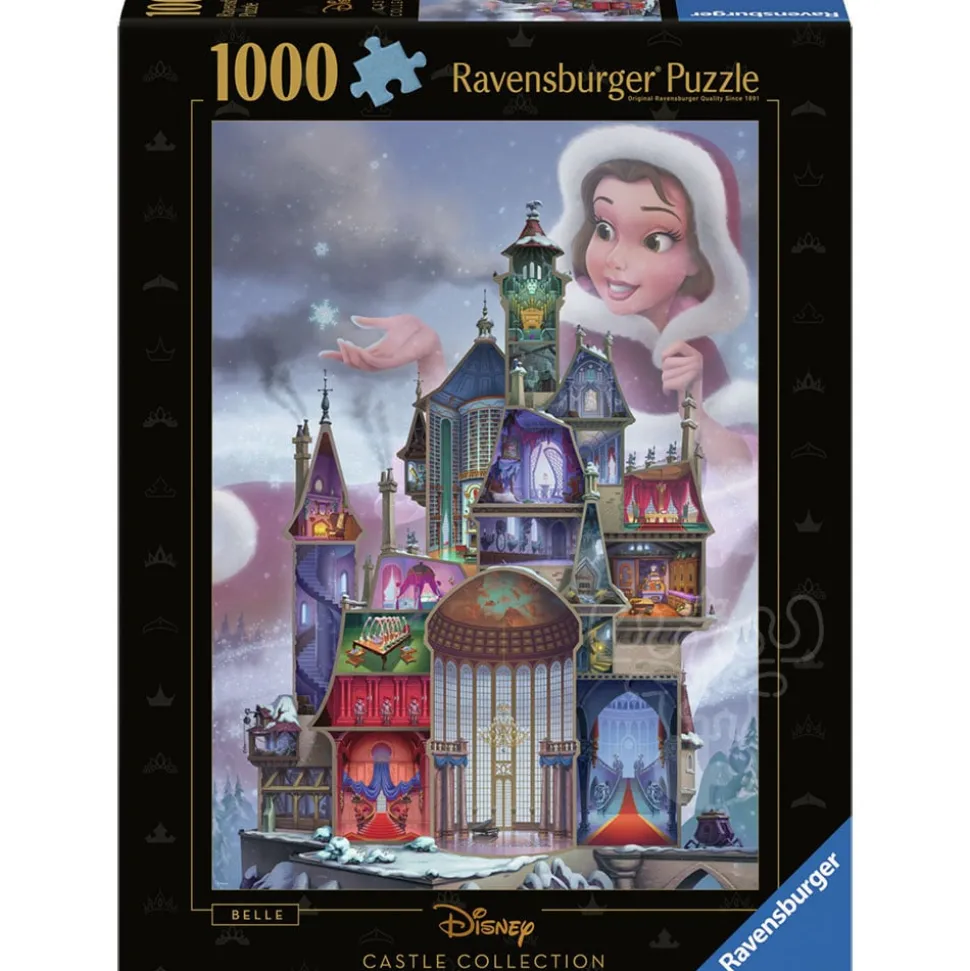 Ravensburger Disney Castles: Belle Puzzle 1000pcs