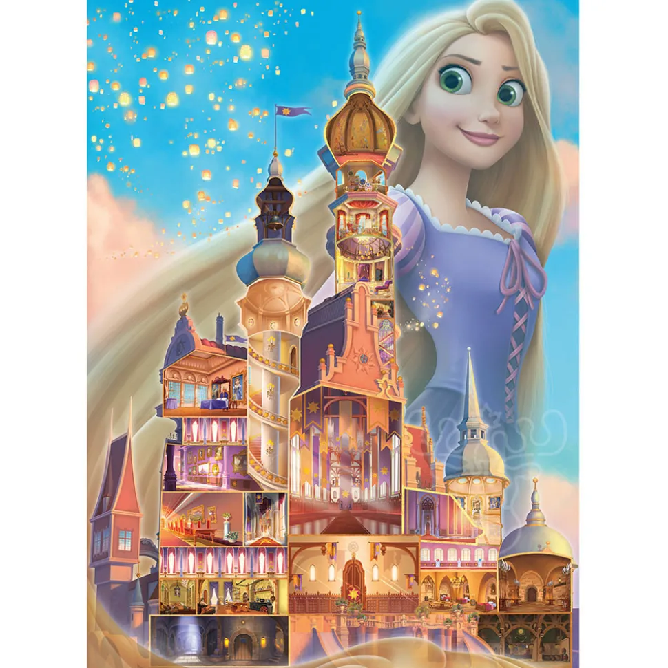 Ravensburger Disney Castles: Rapunzel Puzzle 1000pcs