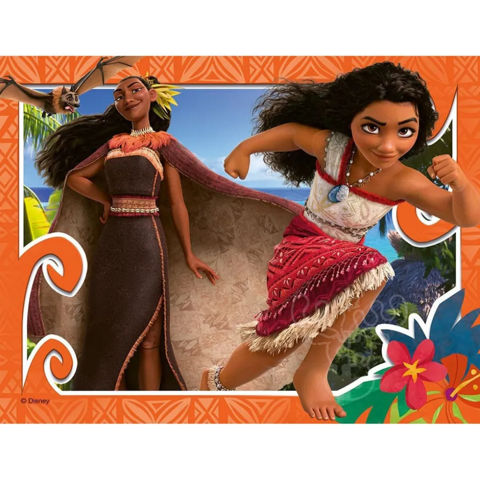 Ravensburger Disney Moana 2: 12, 16, 20, 24pcs XXL - 4 in a Box