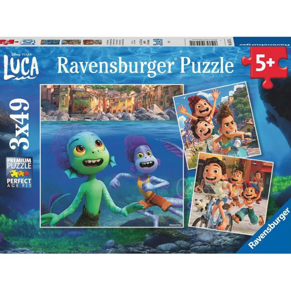 Ravensburger Disney Pixar Luca Puzzle 3 x 49pcs RETIRED