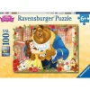 Ravensburger Disney Princess: Belle & Beast Puzzle 100pcs XXL