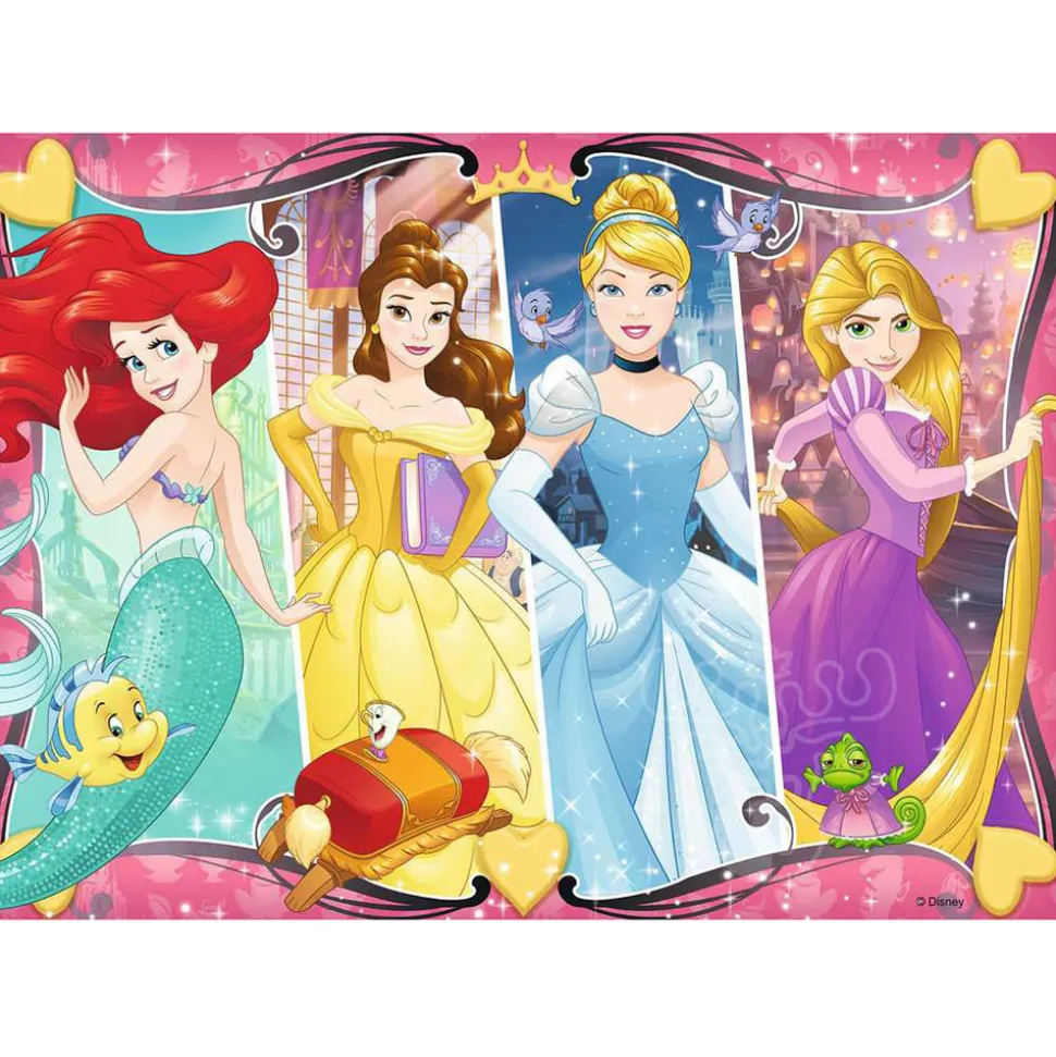 Ravensburger Disney Princess: Heartsong Glitter Puzzle 60pcs