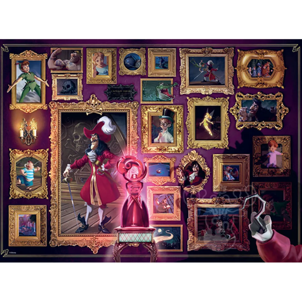 Ravensburger Disney Villainous: Captain Hook Puzzle 1000pcs