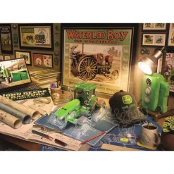 Ravensburger John Deere Work Desk Large Format Puzzle 500pcs