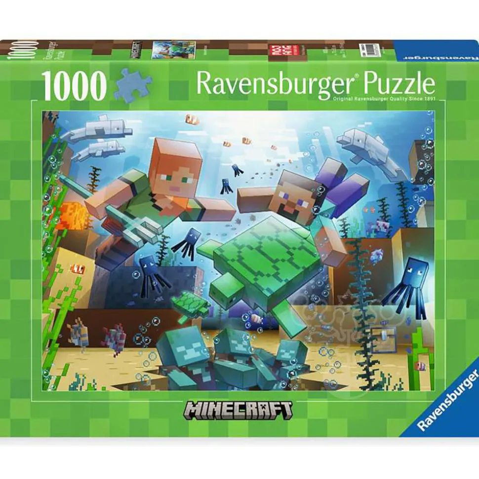 Ravensburger Minecraft Mosaic Puzzle 1000pcs
