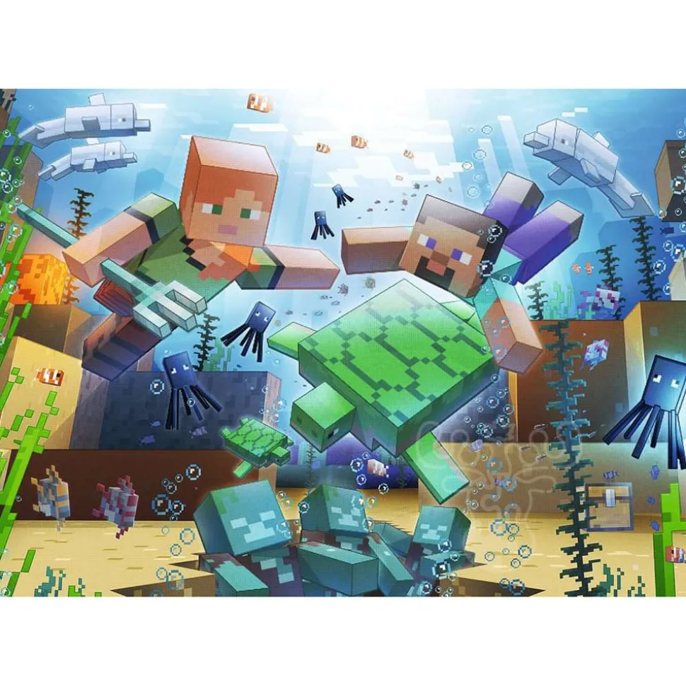 Ravensburger Minecraft Mosaic Puzzle 1000pcs