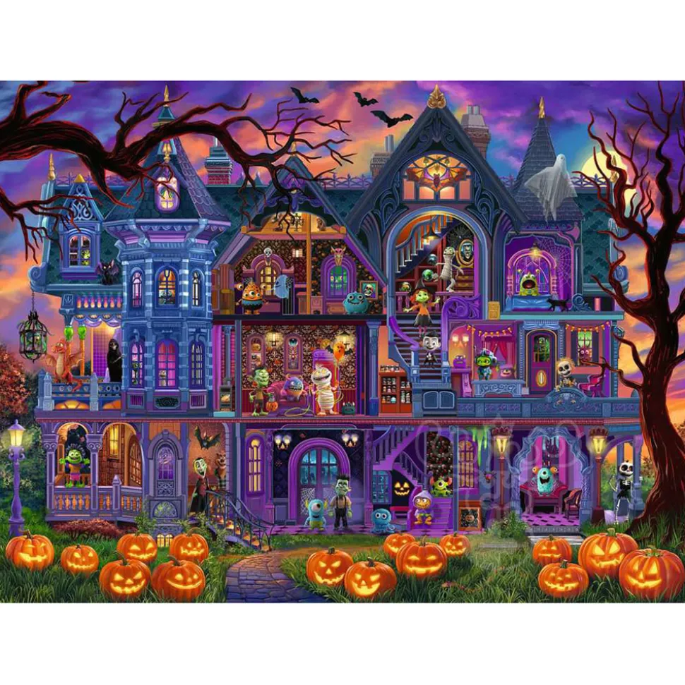 Ravensburger Monster House Party Puzzle 100pcs XXL