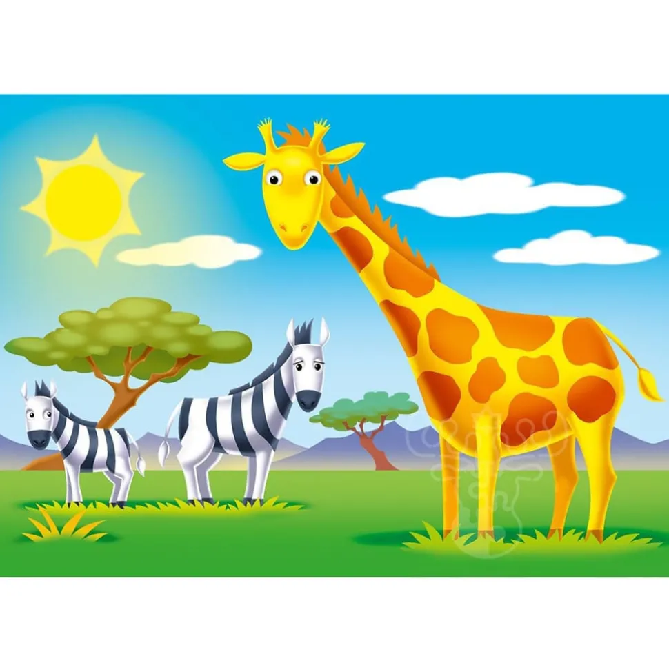 Ravensburger My First Puzzle: Where do We Live Puzzle 6, 8, 10, 12 pcs