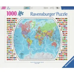 Ravensburger Political World Map Puzzle 1000pcs