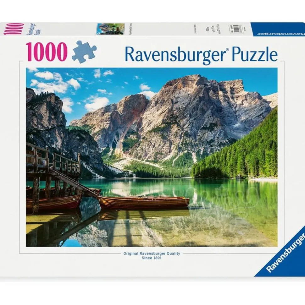 Ravensburger Pragser Wildsee, South Tyrol, Italy Puzzle 1000pcs