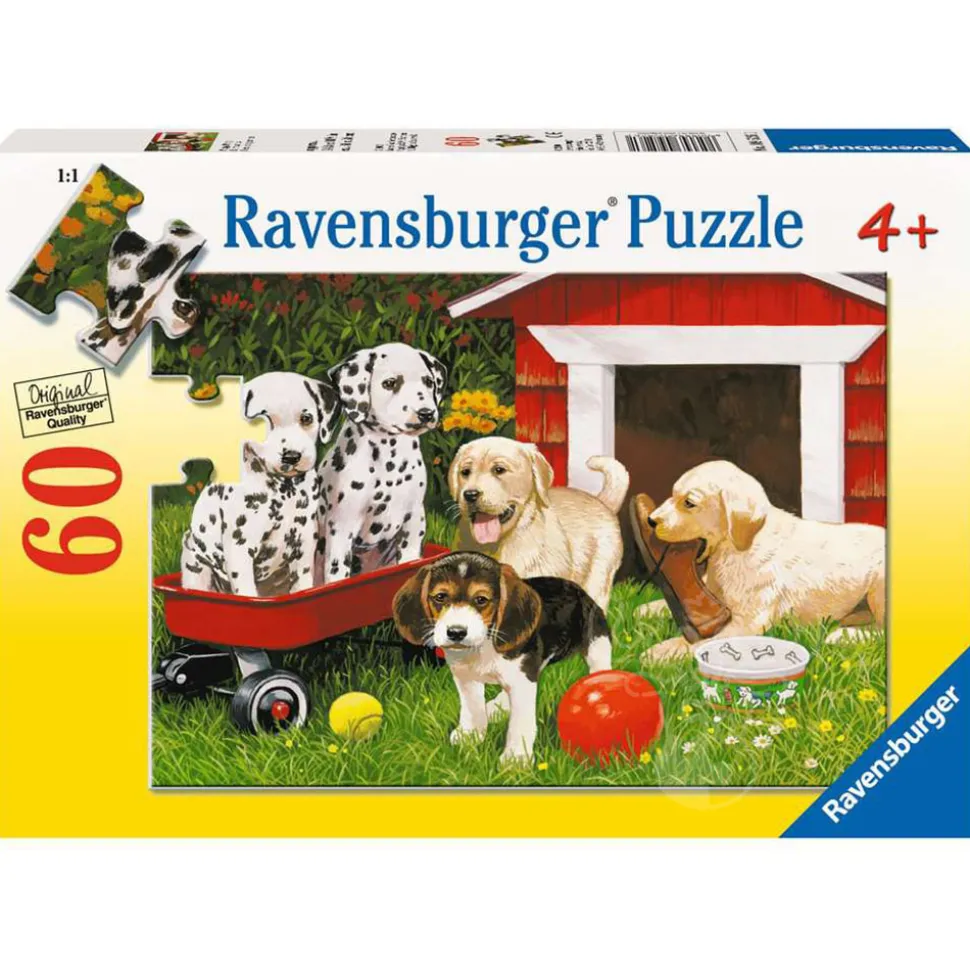 Ravensburger Puppy Party Puzzle 60pcs